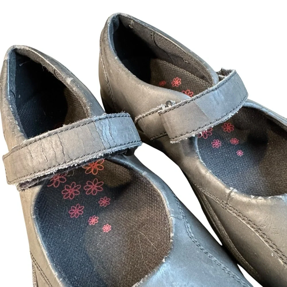 Keen Luna Mary Jane Shoes Sandals Girls Size 4 Black